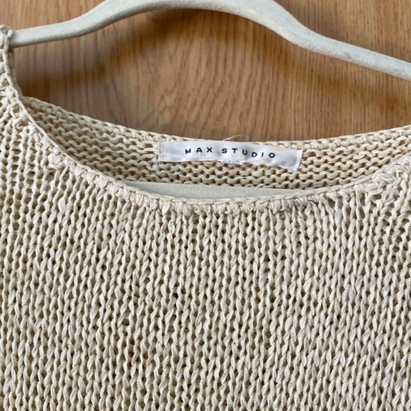 Cream knit sweater - Picture 2 of 3